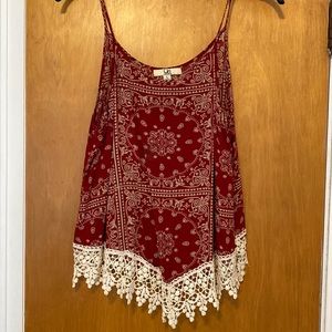 Paisley Dress Tank Top
